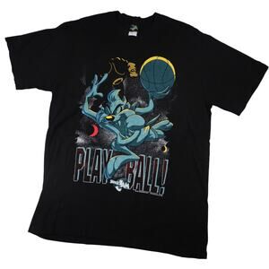 Vintage 90s Space Jam Taz Graphic T Shirt